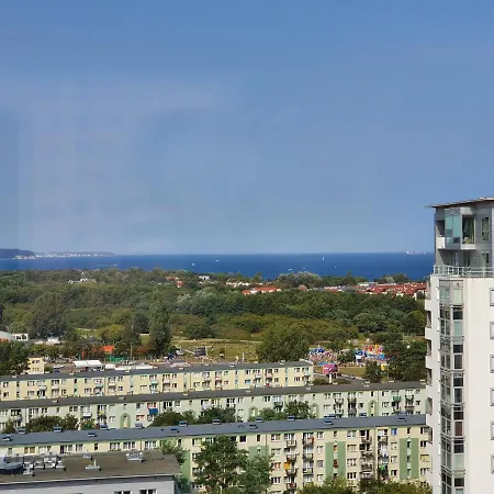 Апартаменты Apartament 16 Pietro Z Widokiem Na Morze Гданьск